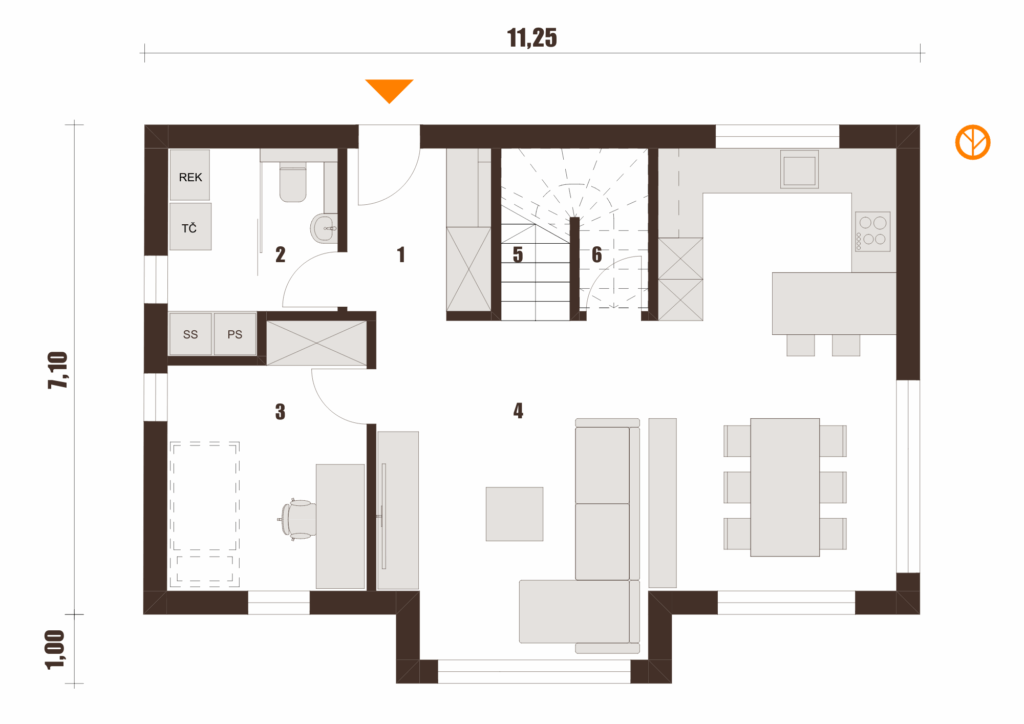 1-t-134-klasik-tloris-pritlicja-brez-kvadrature-pdf